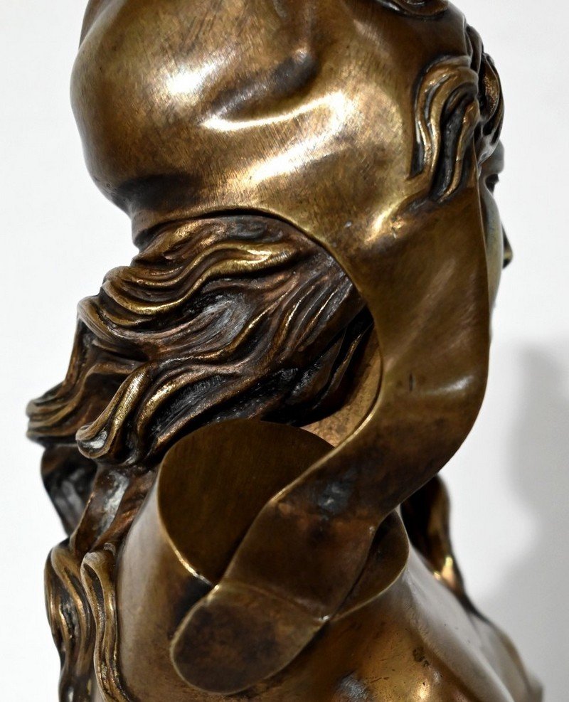 Bust Of Marianne In Bronze - Early Twentieth-photo-7