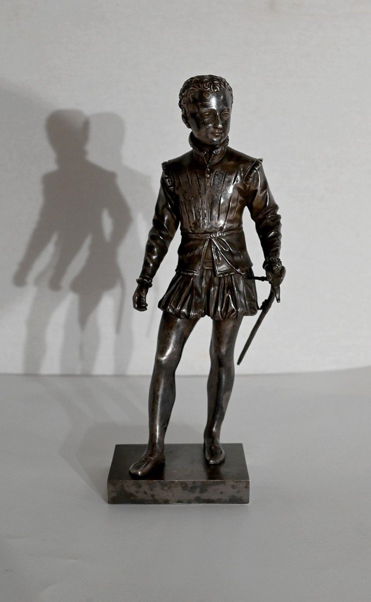 Bronze Henri IV Young, After Fj Bosio - Late 19th Century-photo-4