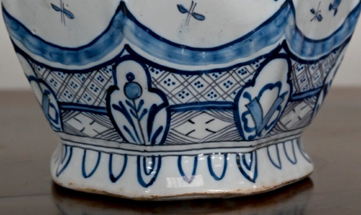 Delft Earthenware Vase - Early Twentieth-photo-3