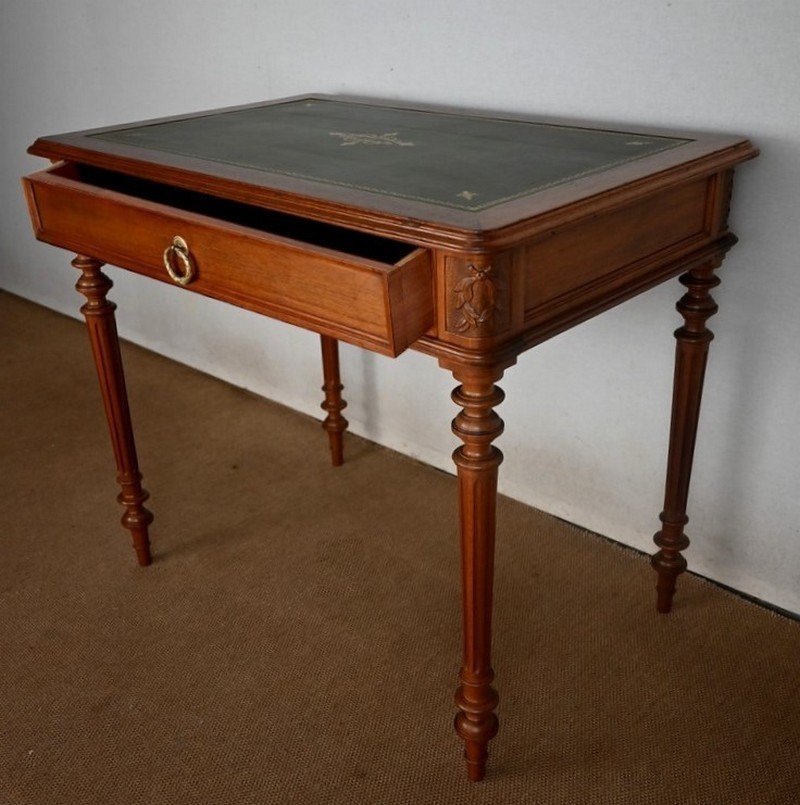 Small Mahogany Desk, Louis XVI Style - 1900-photo-4