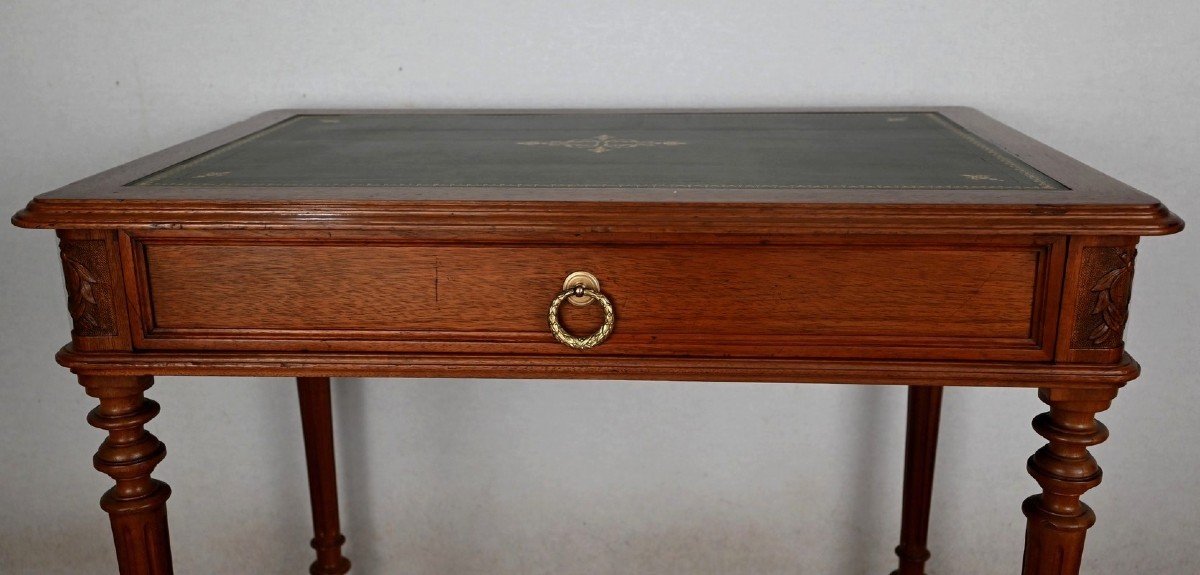 Small Mahogany Desk, Louis XVI Style - 1900-photo-2