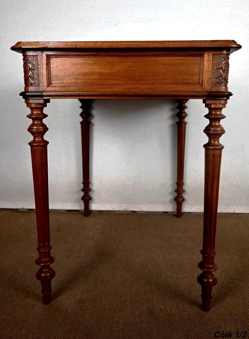 Small Mahogany Desk, Louis XVI Style - 1900-photo-5