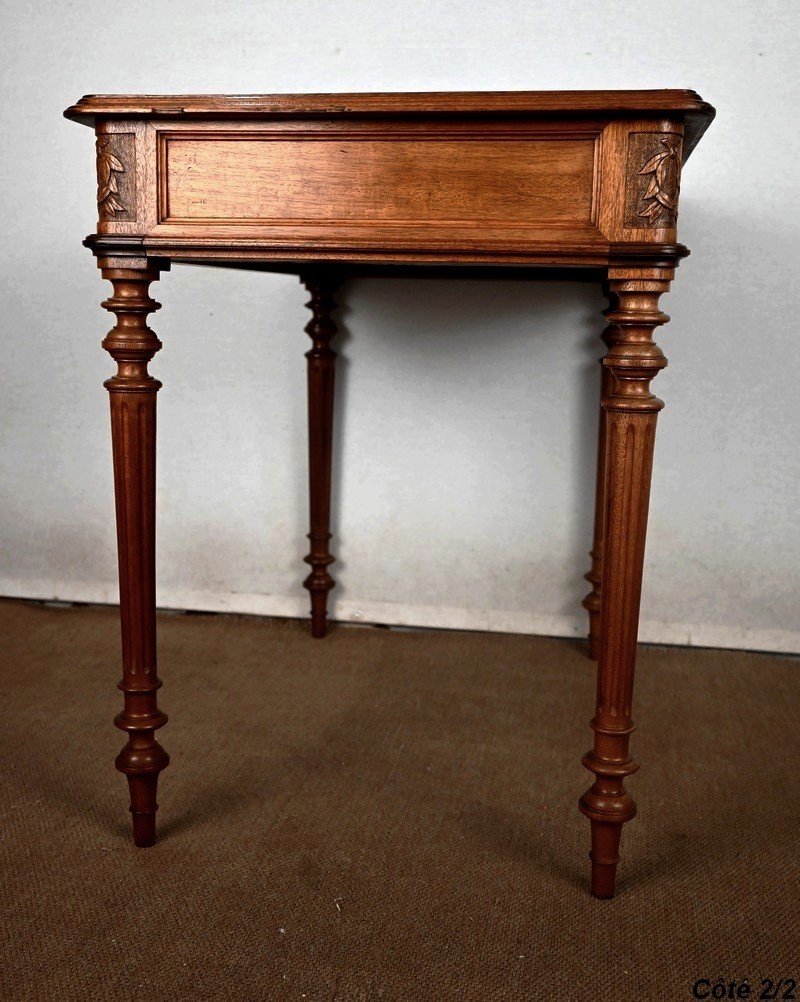 Small Mahogany Desk, Louis XVI Style - 1900-photo-6