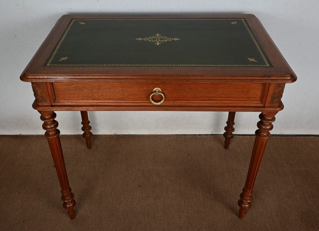 Small Mahogany Desk, Louis XVI Style - 1900