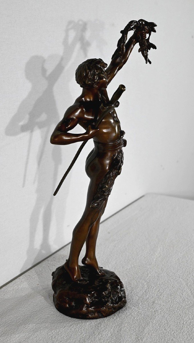 Bronze « Victoria », De F. Lemoyne – Début XXe-photo-2