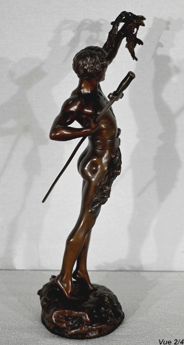 Bronze « Victoria », De F. Lemoyne – Début XXe-photo-5