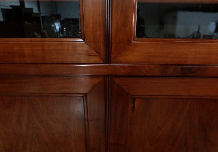 Important Four Door Cabinet In Mahogany From Cuba - 2nd Part Of The Nineteenth-photo-4