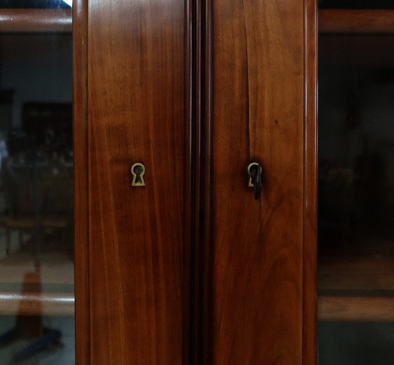 Important Four Door Cabinet In Mahogany From Cuba - 2nd Part Of The Nineteenth-photo-1