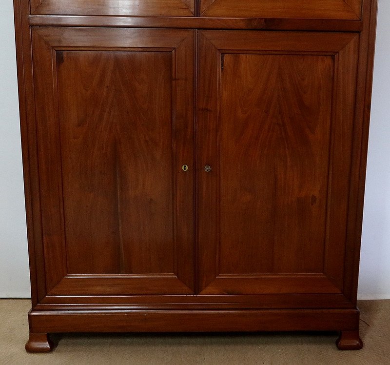 Important Four Door Cabinet In Mahogany From Cuba - 2nd Part Of The Nineteenth-photo-2