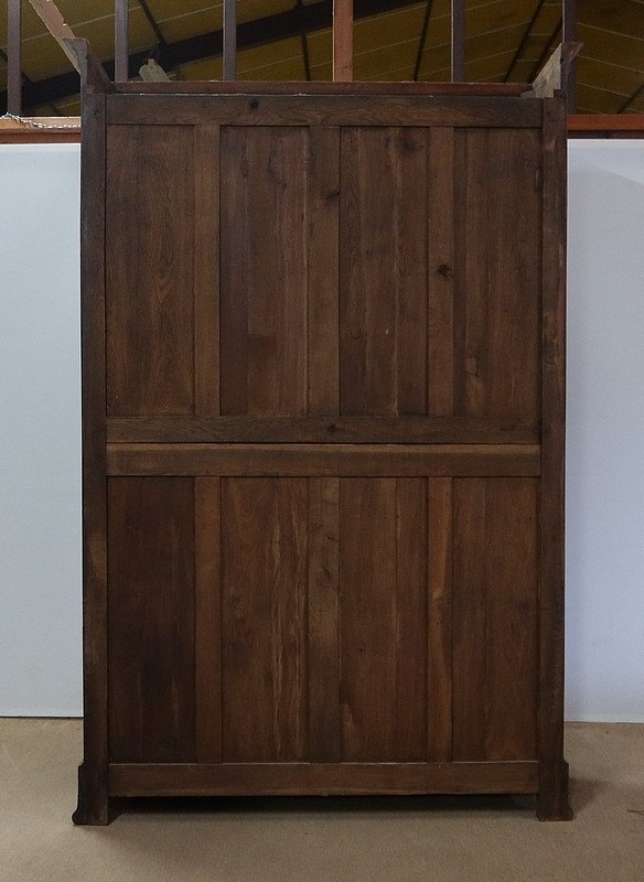 Important Four Door Cabinet In Mahogany From Cuba - 2nd Part Of The Nineteenth-photo-8