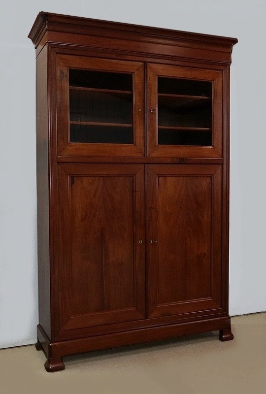 Important Four Door Cabinet In Mahogany From Cuba - 2nd Part Of The Nineteenth