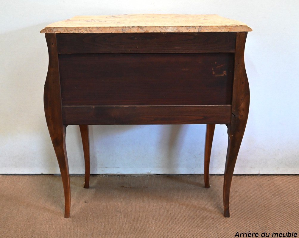 Mahogany Commode, Transition Style Louis XIV / Louis XV - Early 20th Century-photo-7