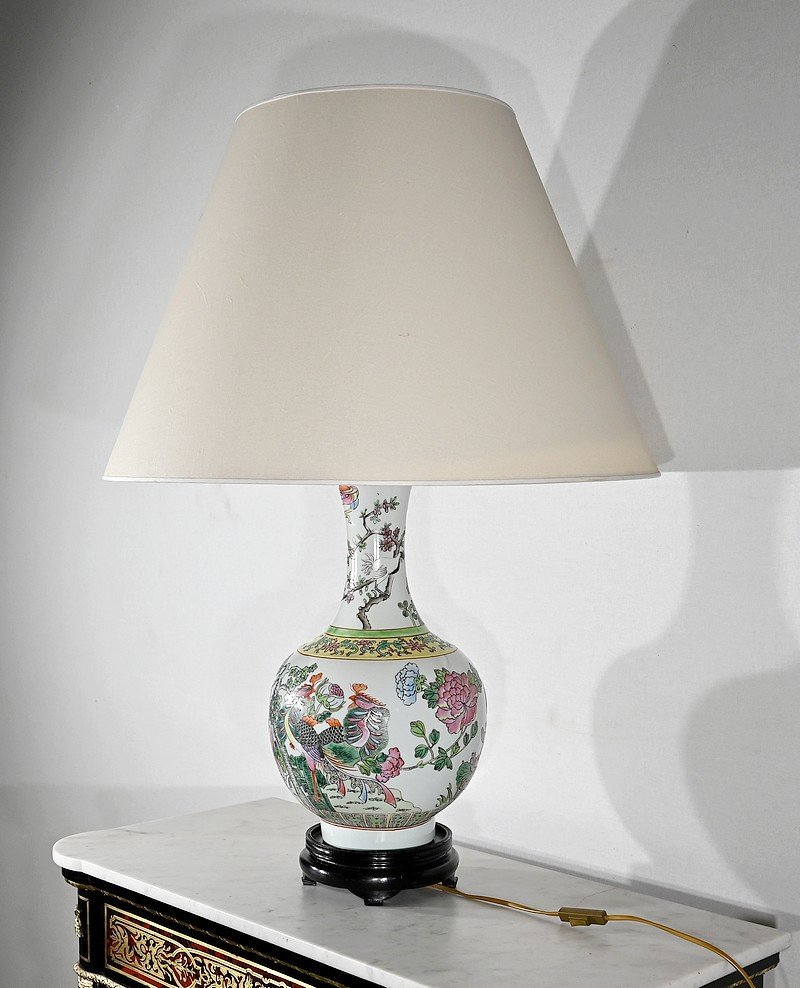 Important Chinese Porcelain Lamp - 1960-photo-1