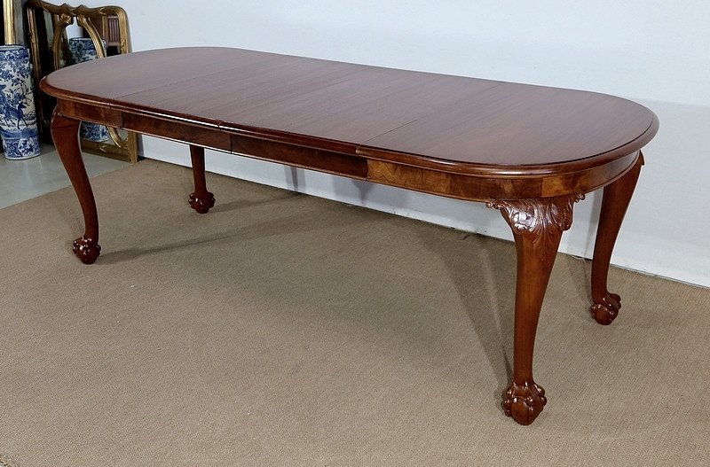 Rectangular Mahogany Table, Chippendale Style - Early Twentieth-photo-3