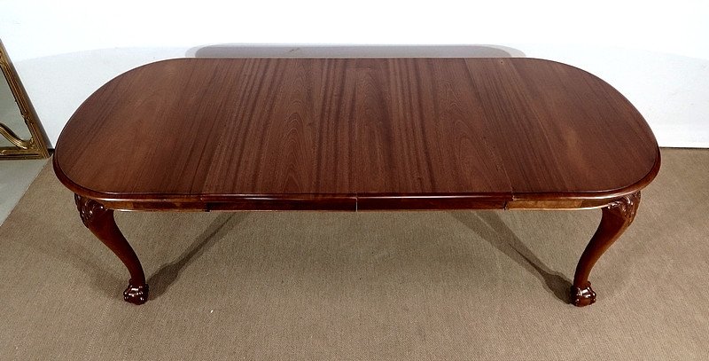 Rectangular Mahogany Table, Chippendale Style - Early Twentieth-photo-8