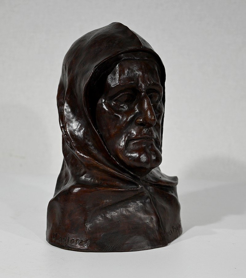 Bronze « luca Pacioli » De V. Anjoras – XXe-photo-2