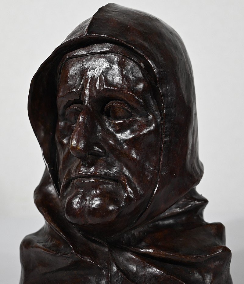 Bronze « luca Pacioli » De V. Anjoras – XXe-photo-4