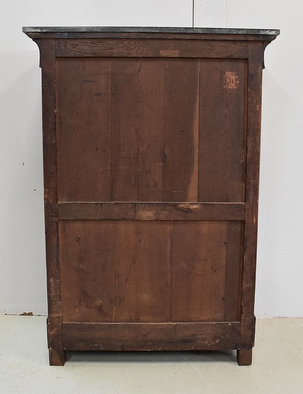 Secretaire Return From Egypt, Mahogany Burl Veneer - Early Nineteenth-photo-7