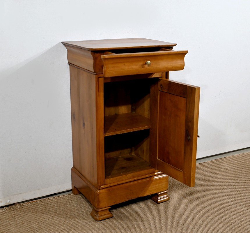 Small Bedside Table In Cherry, Louis Philippe Period - 2nd Part Nineteenth-photo-3