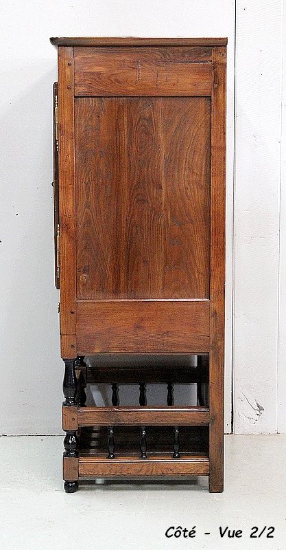 Pantry Drainer In Solid Chestnut - Mid-19th Century-photo-6