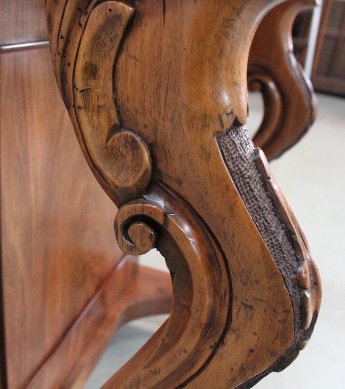 Davenport Desk In Walnut, England Origin - Mid-19th Century-photo-2