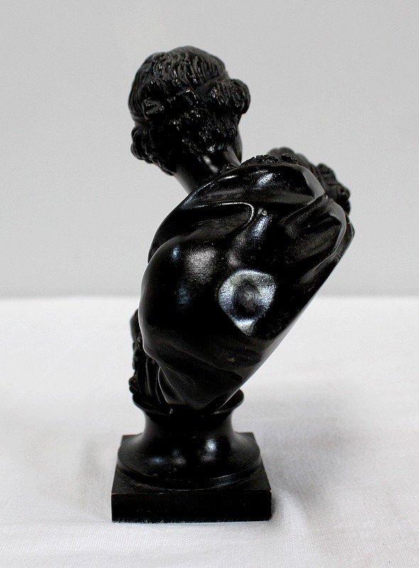 Bronze « Le Baiser Donné » D’après J-a. Houdon – 2ème Moitié Du XIXe-photo-4