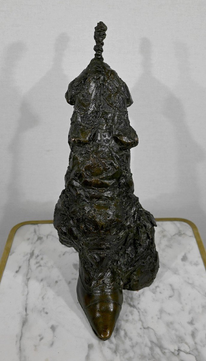 Important Bronze “the Mannequin”, Signed M. Noble – 1986-photo-1