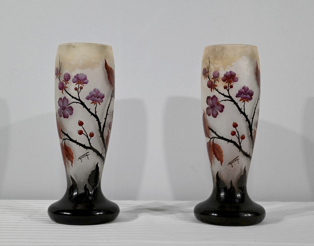 Pair Of Nancea Vases – 1910