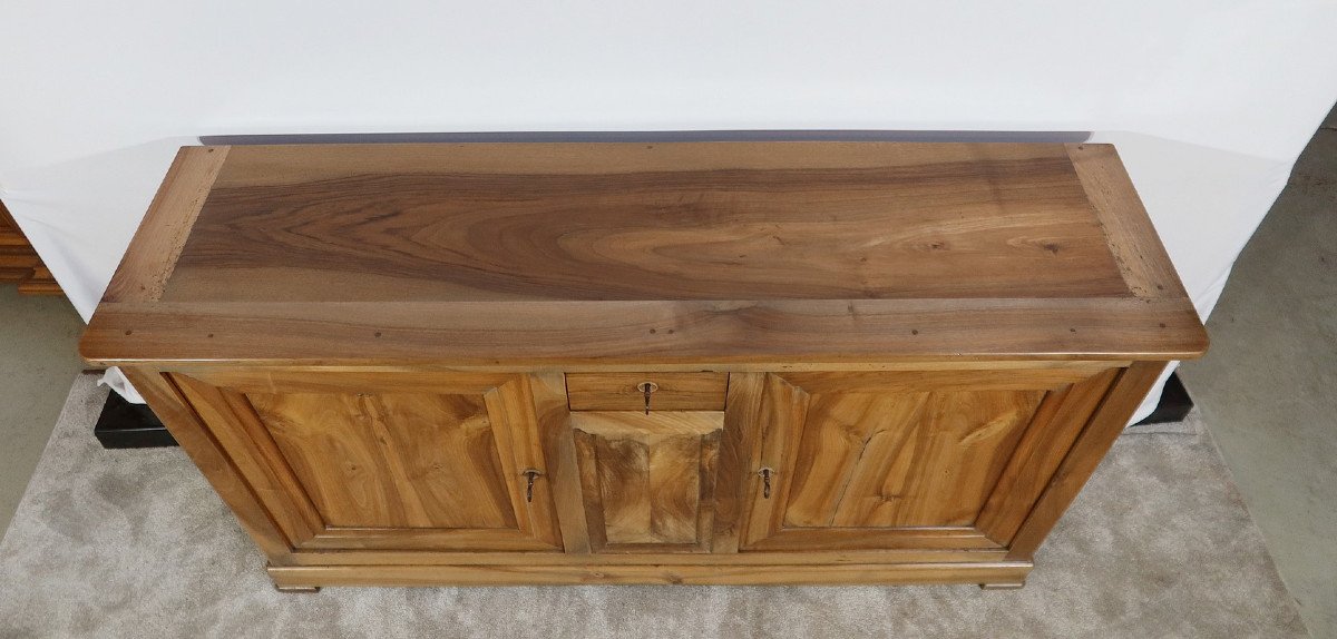 Sideboard Of Walnut Woodwork - Late Nineteenth-photo-4