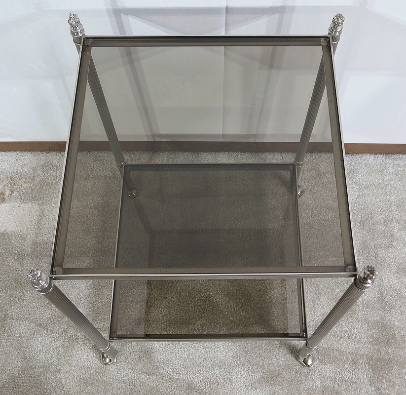 Sofa End Table On Wheels, Maison Jansen - 1940-photo-4