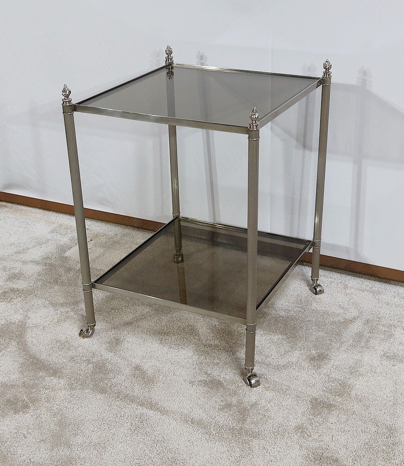 Sofa End Table On Wheels, Maison Jansen - 1940-photo-4