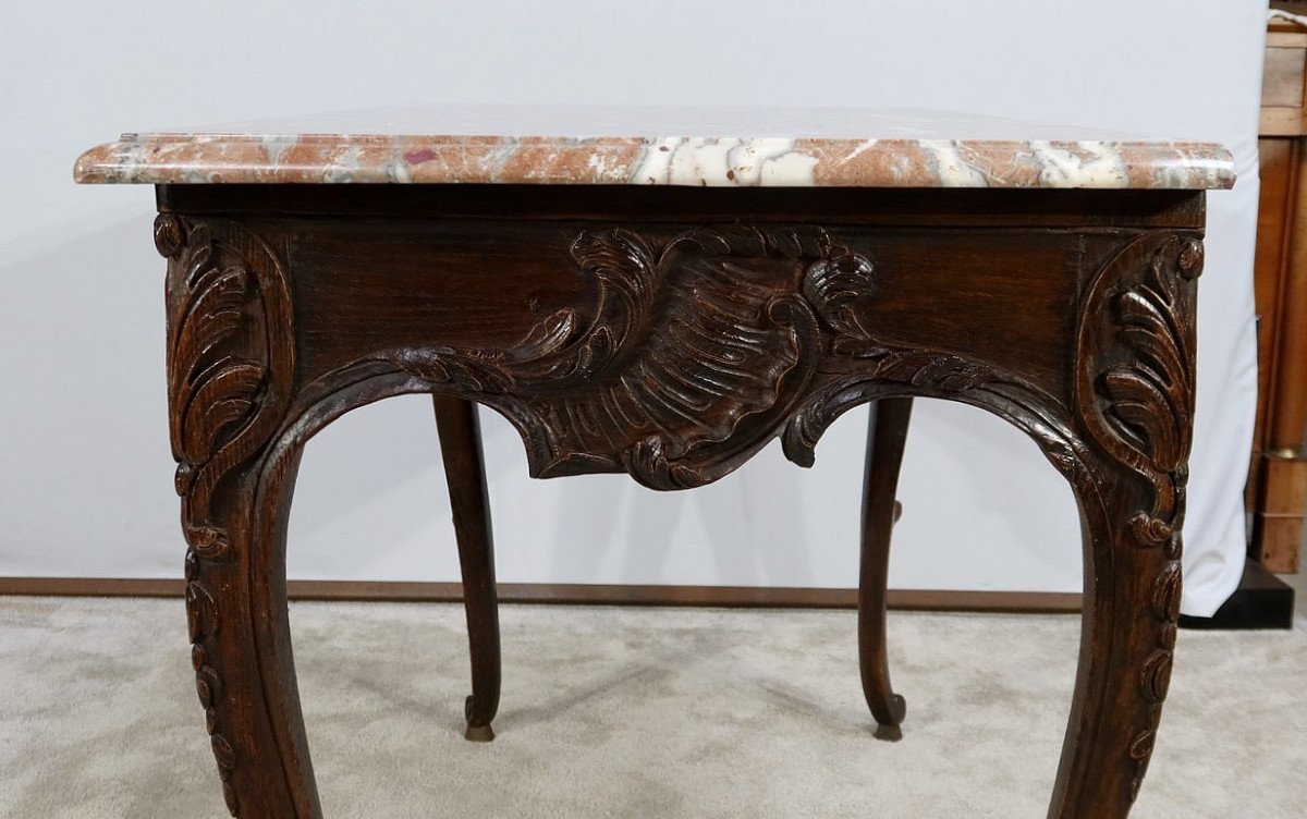 Table à Gibier, Style Louis XV - Milieu XIXe-photo-4