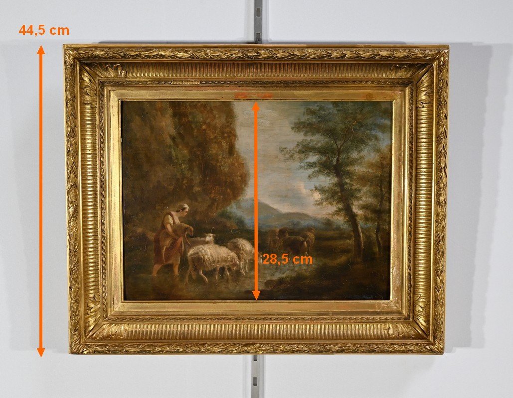 Oil Painting, French School - Early 19th Century-photo-6