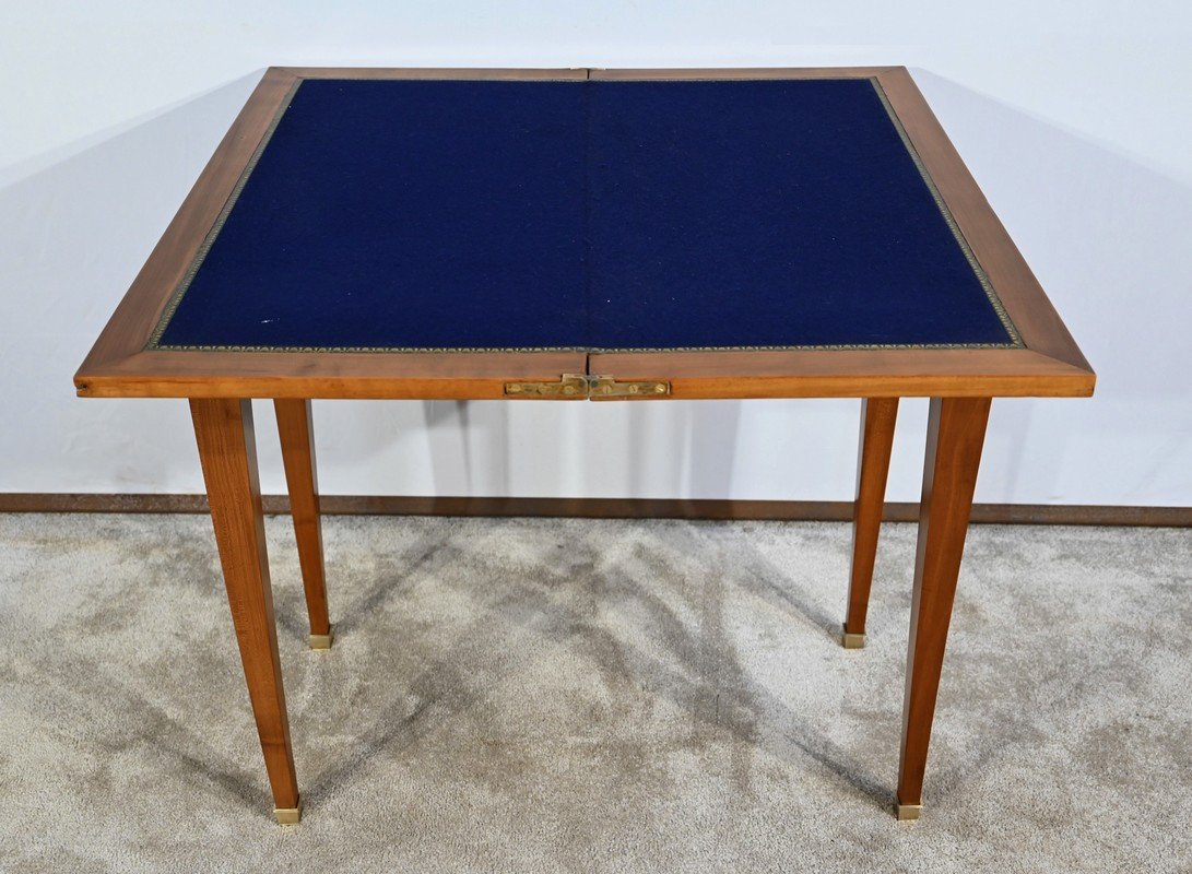 Console Table And Games In Cherry, Directoire Style - 1st Part Of The Nineteenth-photo-4