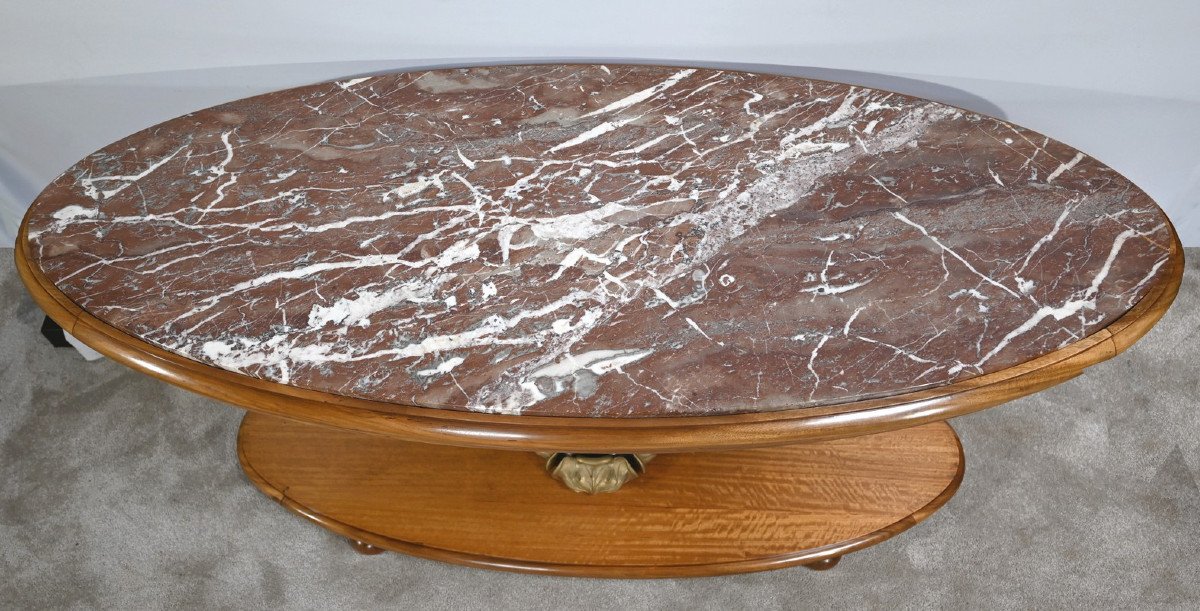 Important Mahogany Middle Table, Art Deco – Early 20th Century-photo-2