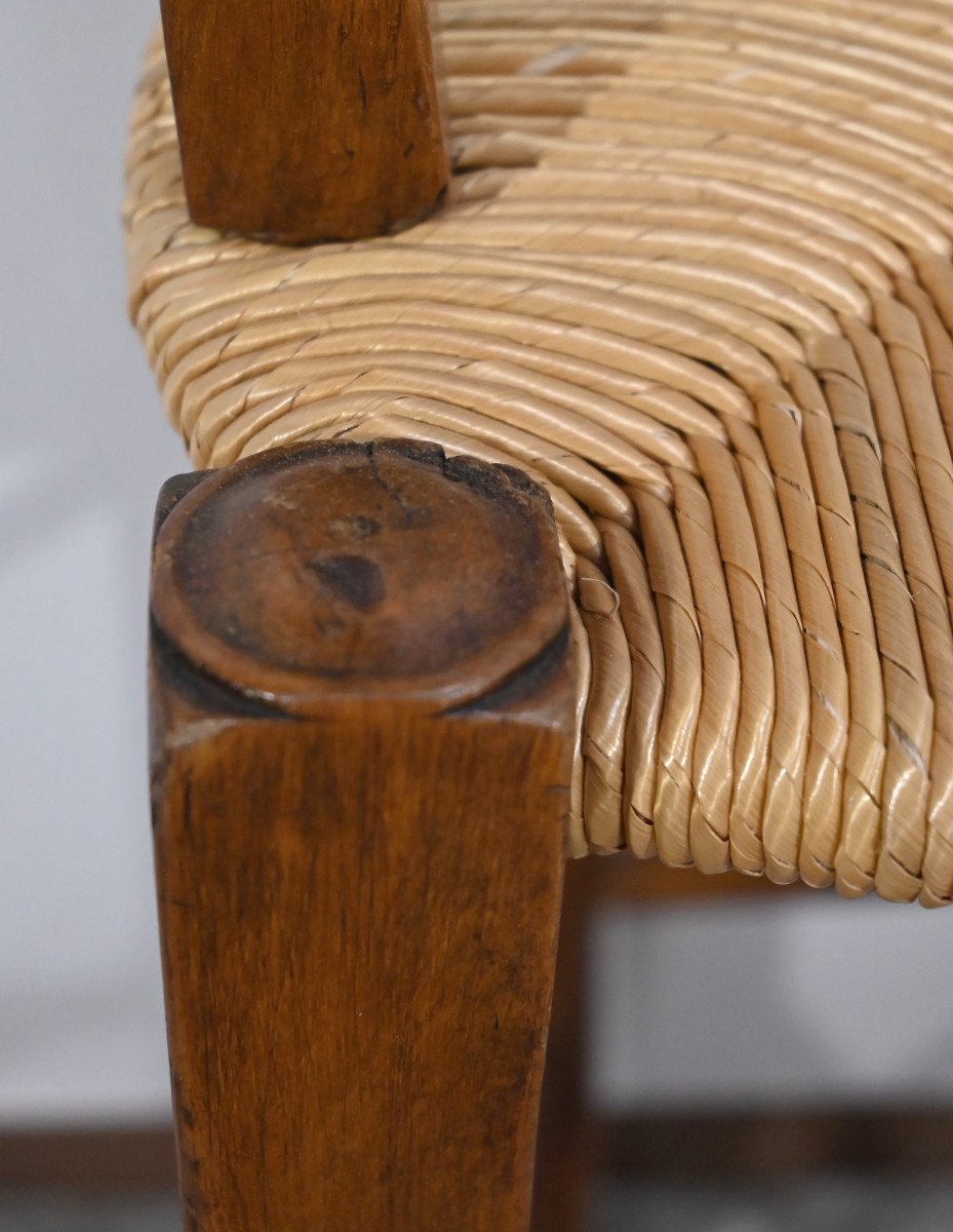 Children's High Chair In Cherry – Mid-19th Century-photo-2