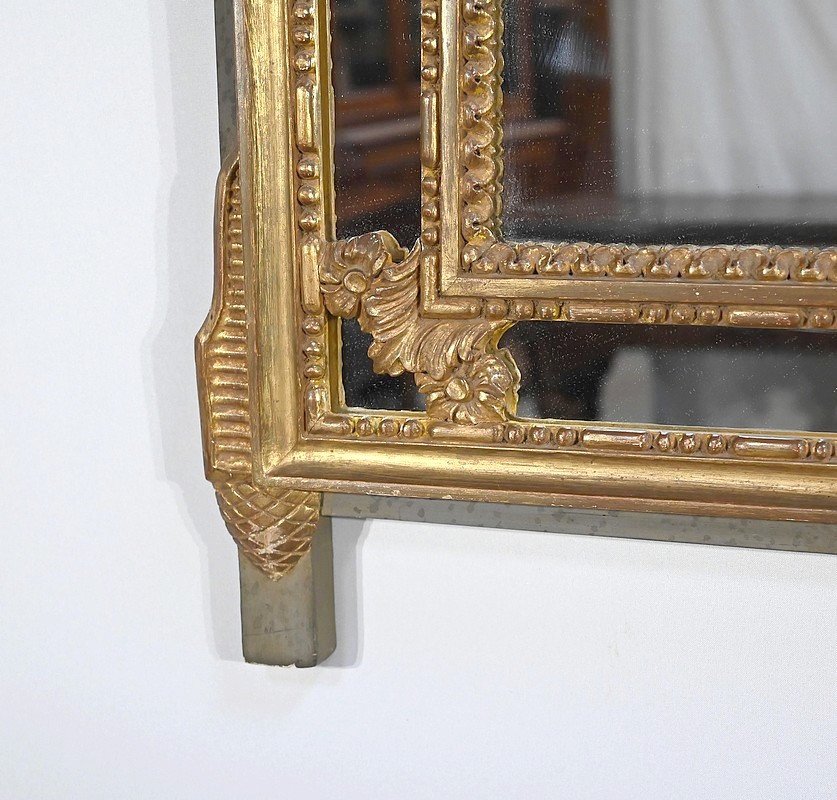 Miroir à Parcloses, Style Louis XVI - Fin XIXe-photo-7