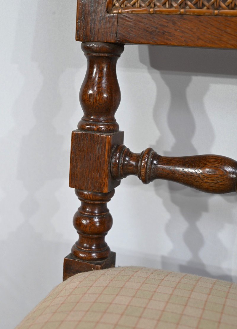 Suite Of 4 Oak Chairs, Louis Philippe Period – 2nd Part 19th-photo-2