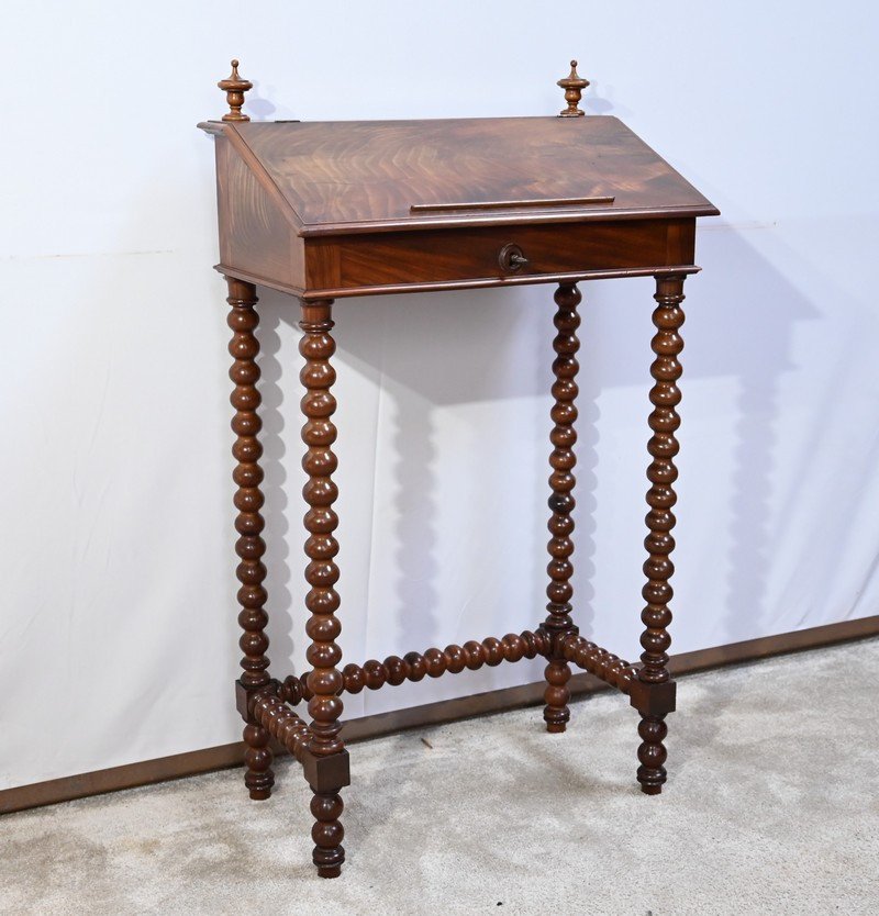 Small Mahogany Music Stand, Louis Philippe Period – Mid-19th Century