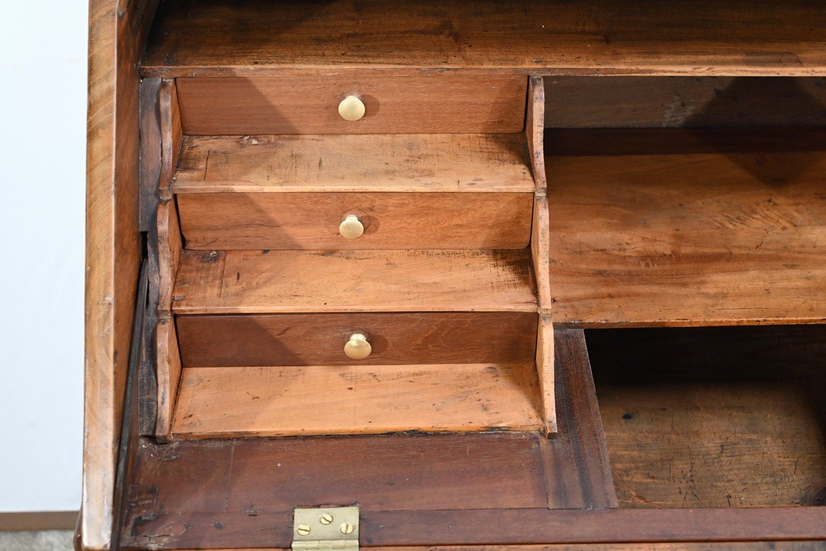 Commode Scriban De Port En Acajou De Saint Martin Et De Cuba, époque Louis XV – XVIIIe-photo-5