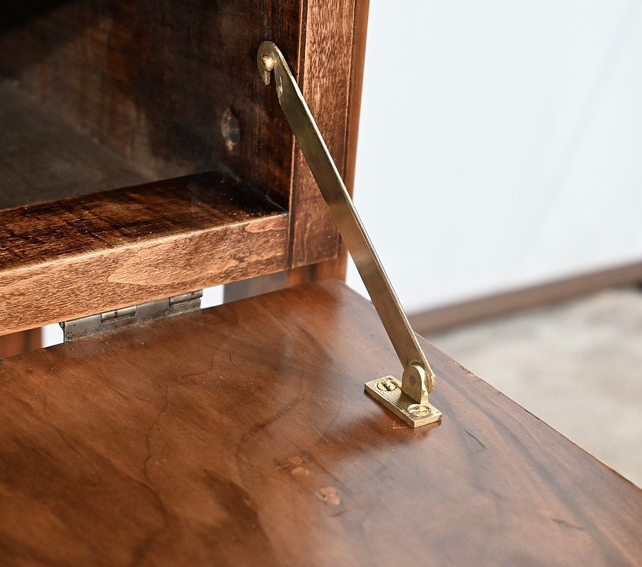 Small Walnut Table, Art Deco - 1930-photo-4