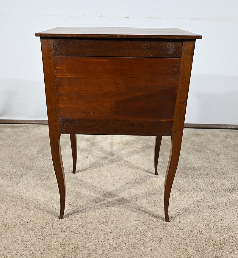 Small Chiffonniere Chest Of Drawers In Walnut, Louis XV Style – Late 19th Century-photo-7