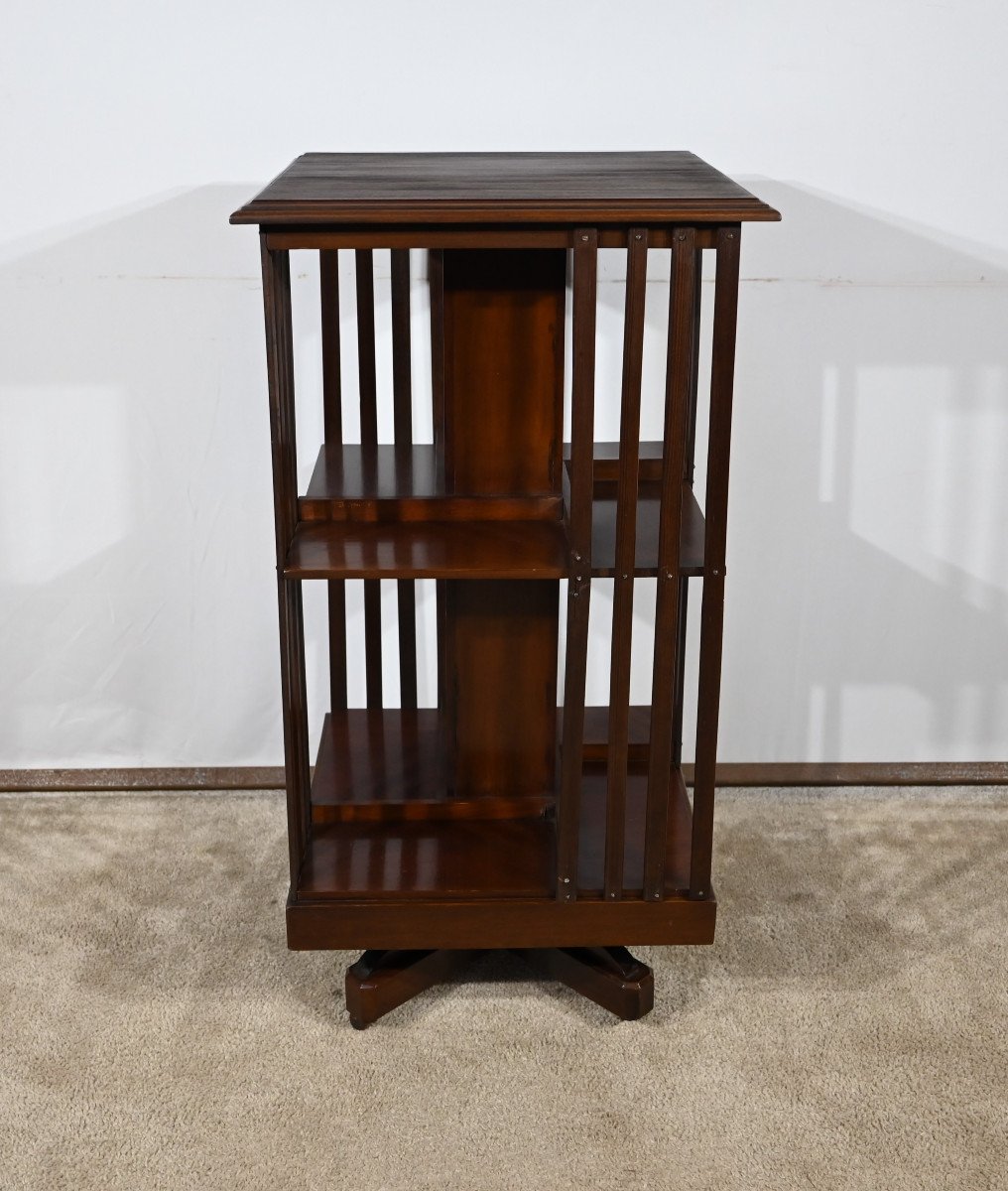 Mahogany Rotating Bookcase – 2nd Part 19th Century