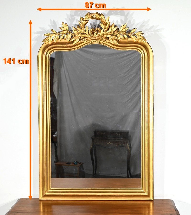Mirror In Golden Wood, Louis XVI Style – 2nd Part 19th-photo-6