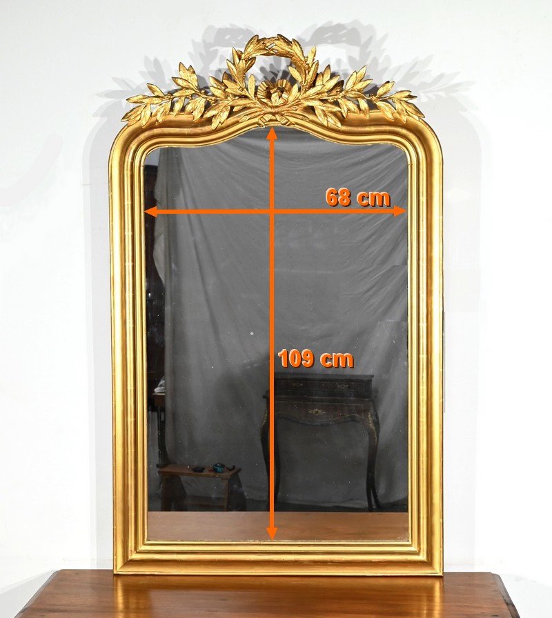 Mirror In Golden Wood, Louis XVI Style – 2nd Part 19th-photo-7