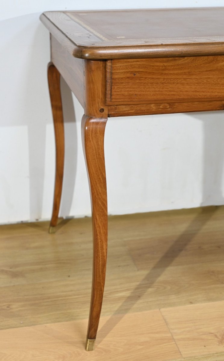 Desk Table In Ash And Acacia, Louis XV – 18th Century-photo-4