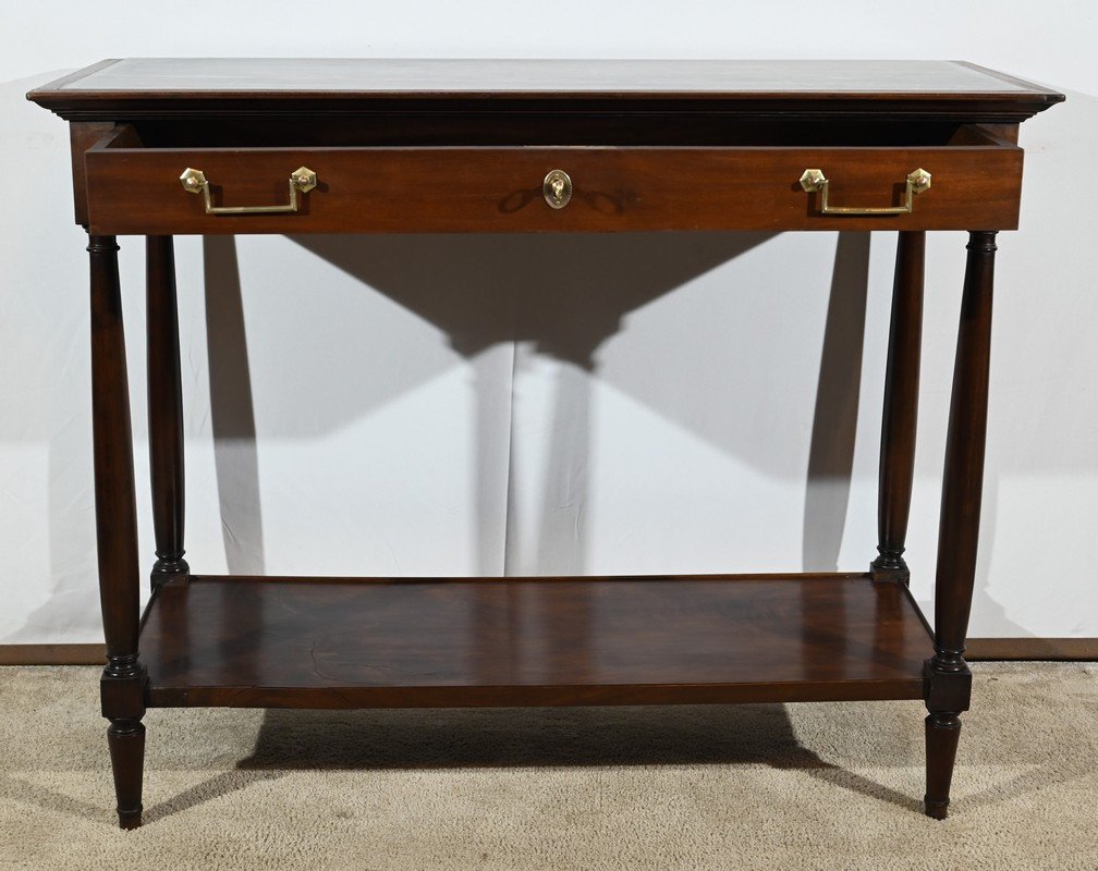 Mahogany Console, Louis XVI Period – 18th Century-photo-3