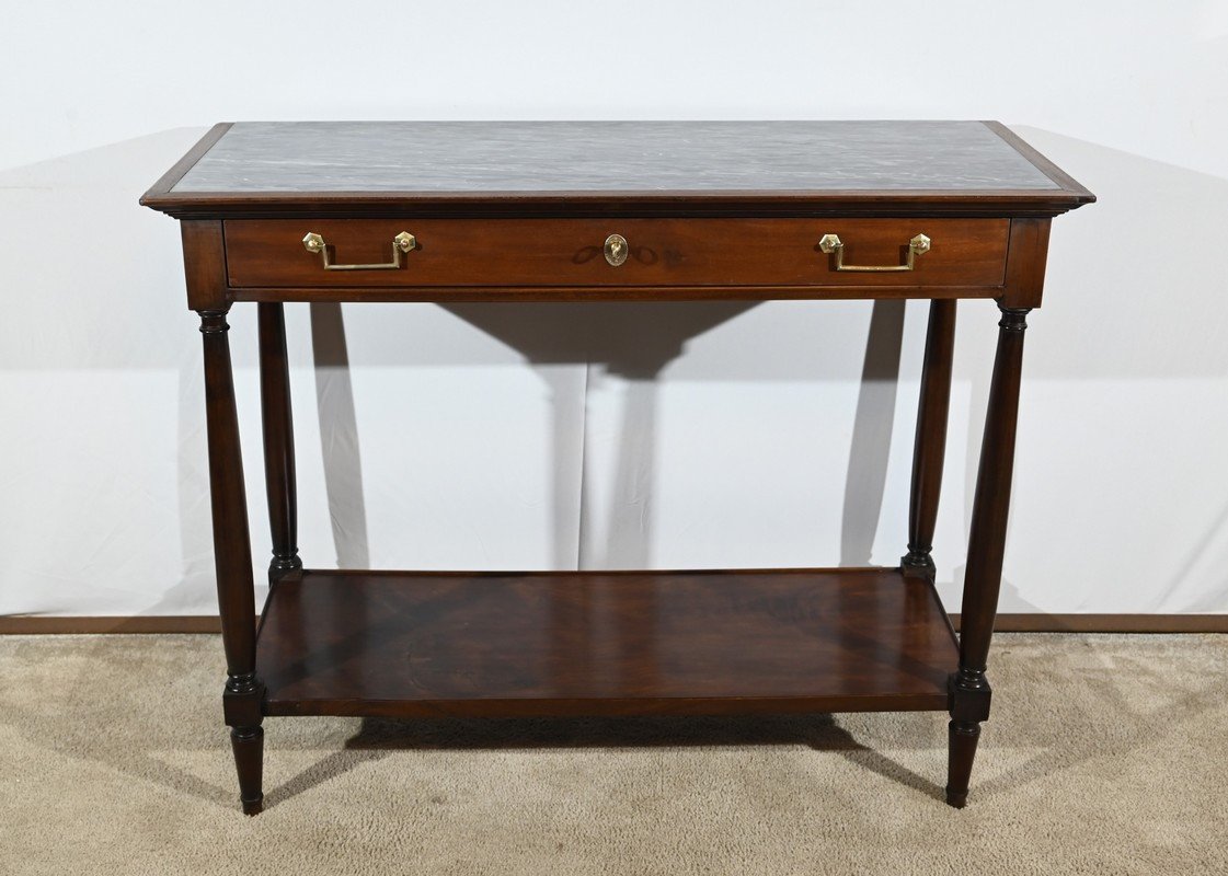 Mahogany Console, Louis XVI Period – 18th Century