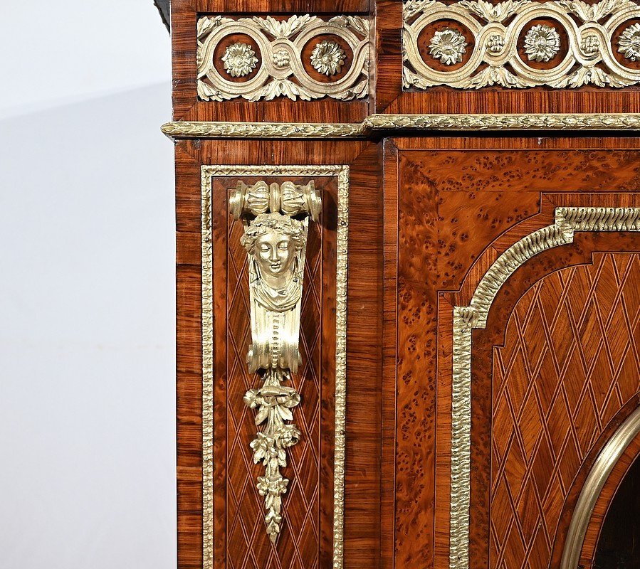 Precious Wood Sideboard, Napoleon III Period - Mid-19th Century-photo-1