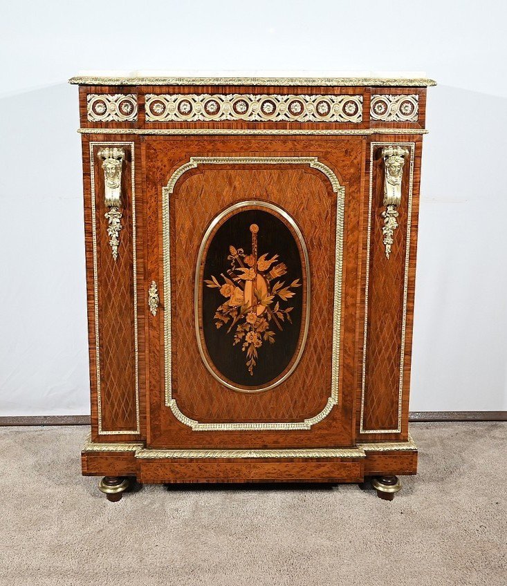 Precious Wood Sideboard, Napoleon III Period - Mid-19th Century